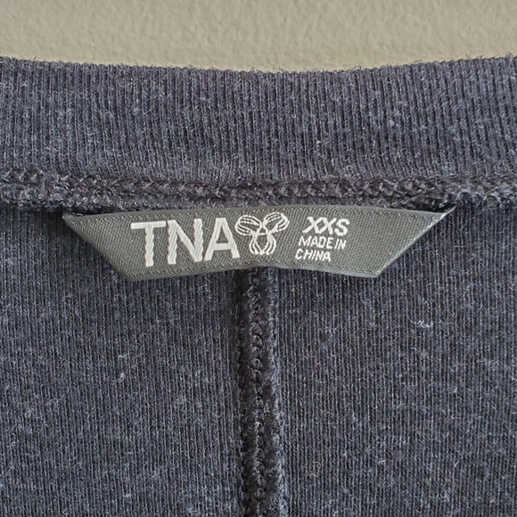 TNA 3/4 sleeve Tunic mini dress like top XXS - Picture 3 of 4